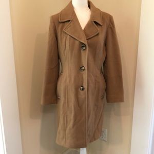 Anne Klein Cashmere Blend Coat